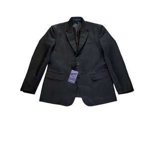 Hand Crafted Elegant Black Blazer